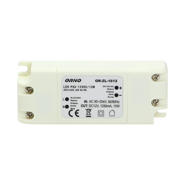 LED driver AC/DC 12V/15W