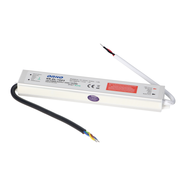 Zasilacz do LED 12VDC 20W, IP67 Zasilacz do LED 12VDC 20W, IP67