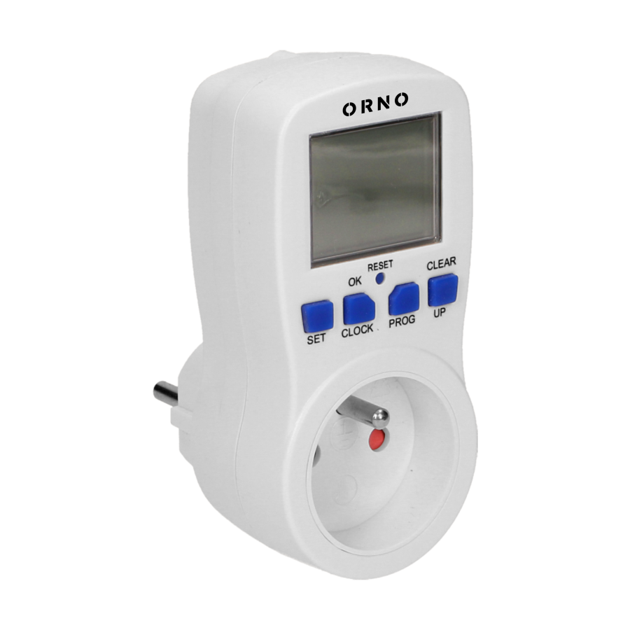 Weekly digital timer with LCD display