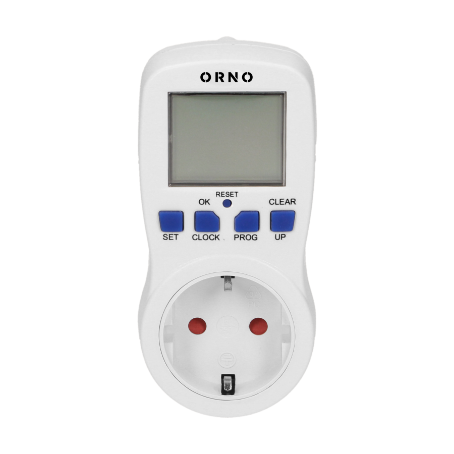 24 hours mechanical timer, schuko