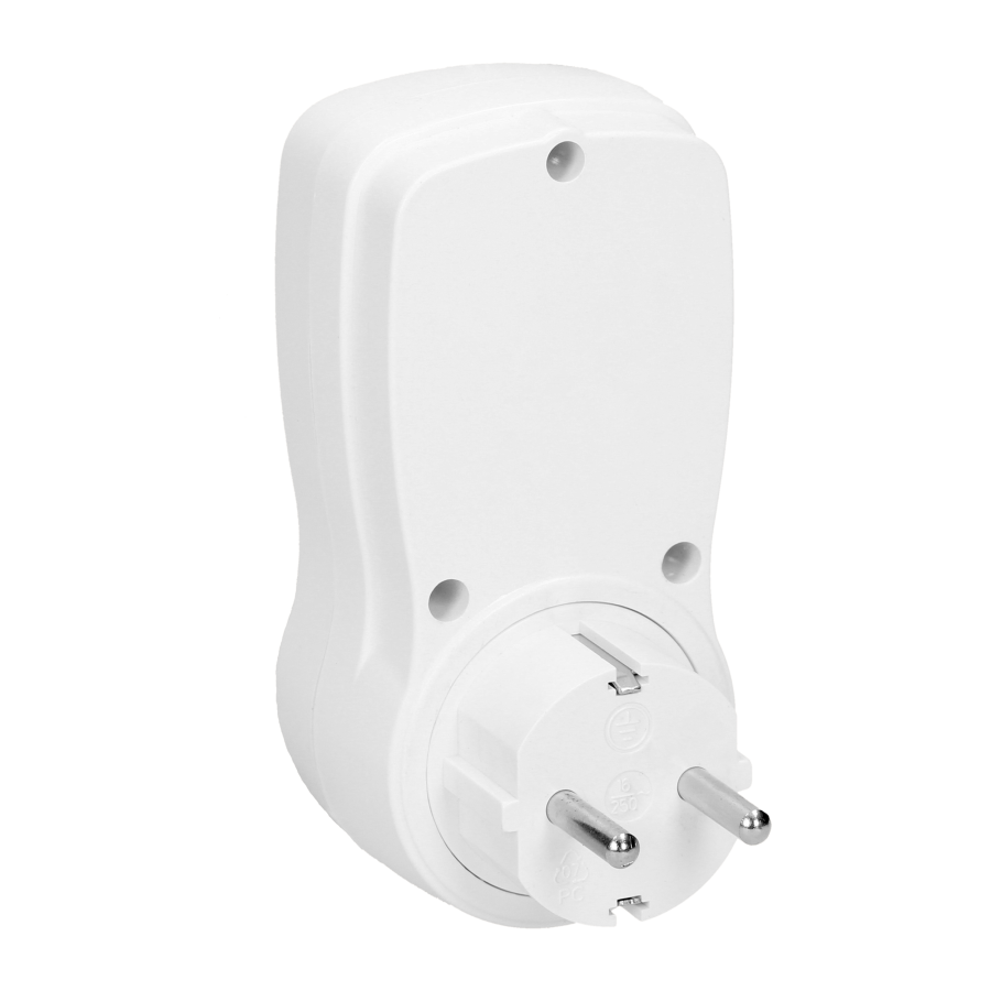 24 hours mechanical timer, schuko