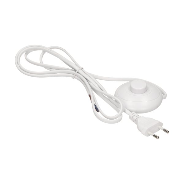 Power cord with foot switch and Euro plug Power cord with foot switch and Euro plug