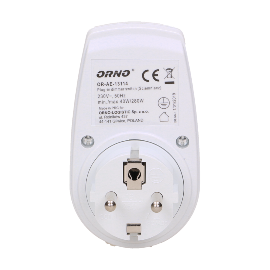 Plug-in dimmer switch