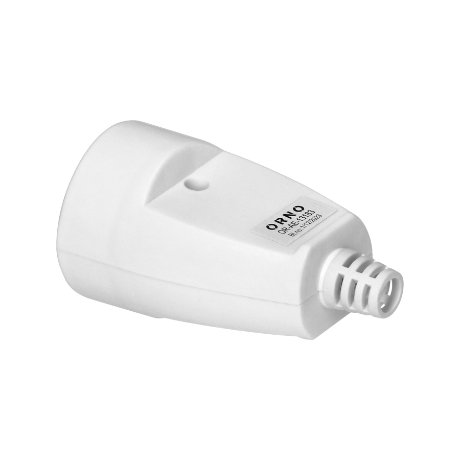 Movable, dismountable socket 6A, 250V, 1x2P+E