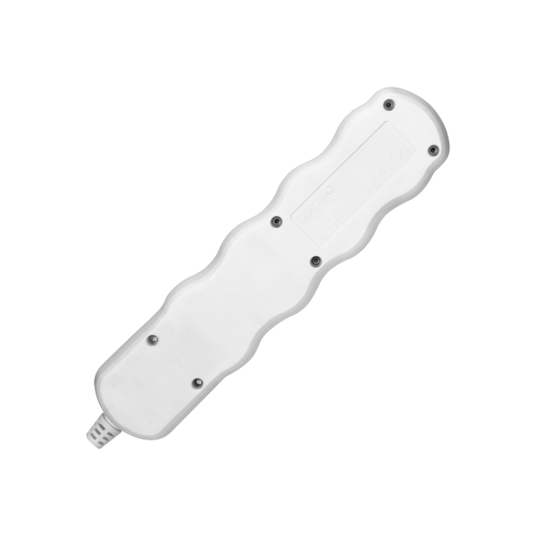 Socket splitter 4x2P+E (Schuko), white