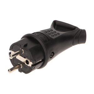 Rubber plug with handle