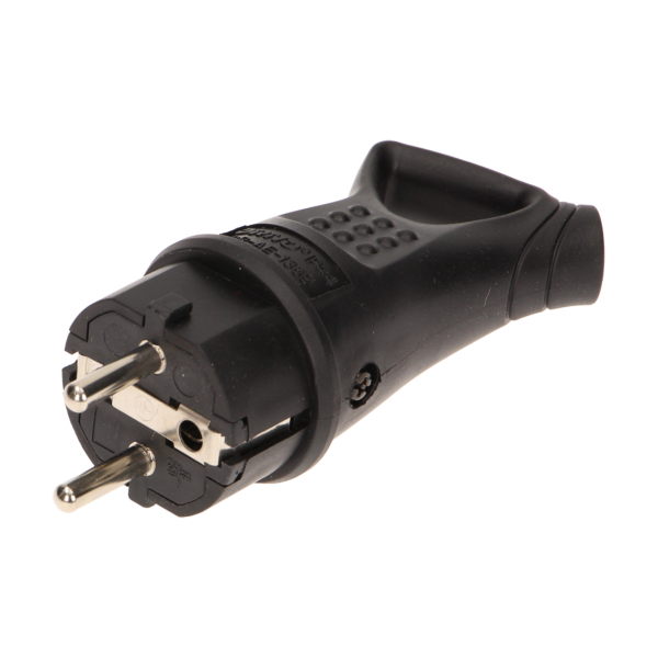 Rubber plug with handle