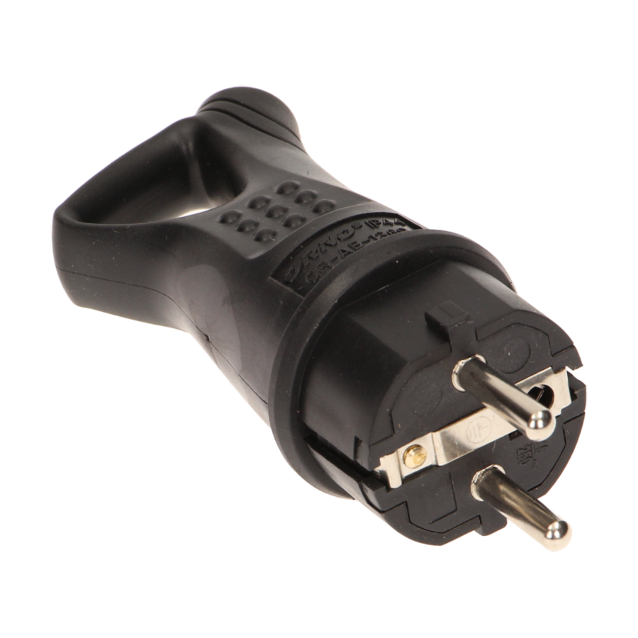 Rubber plug with handle