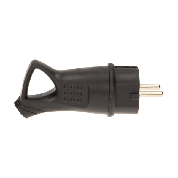 Rubber plug with handle