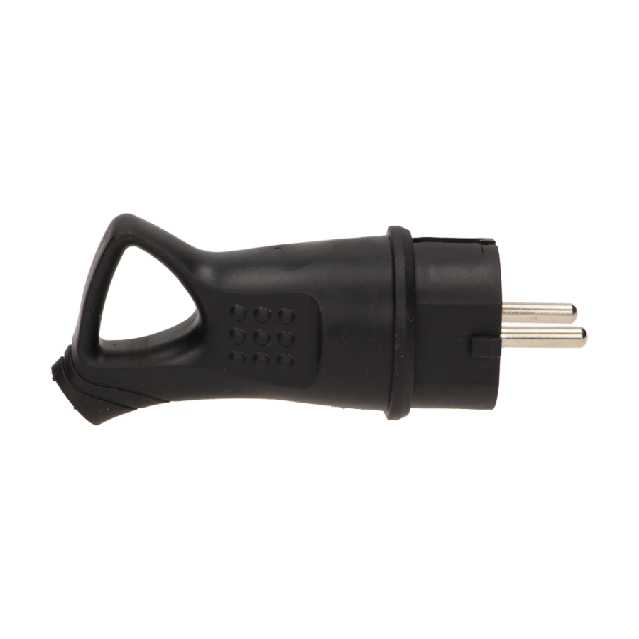 Rubber plug with handle