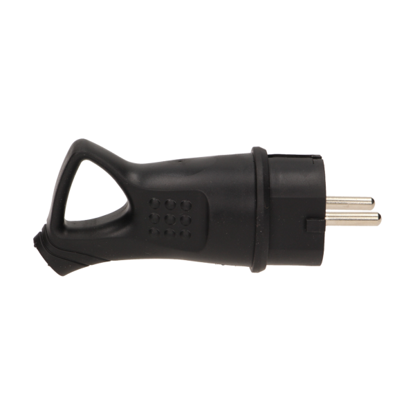 Rubber plug with handle