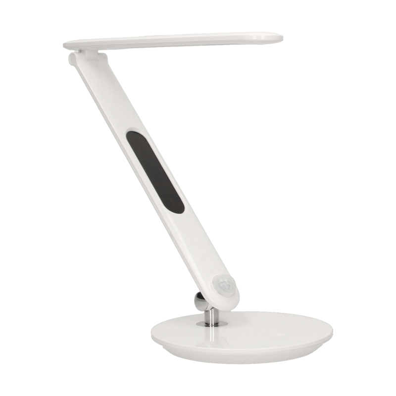 Led Desk Lamp Crystal With Lcd Display, Led Touch Desk Lamp Safco Model 10010