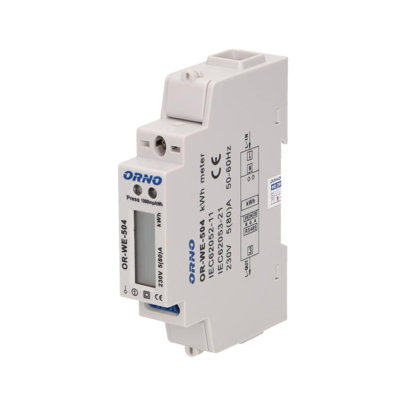 1-phase energy meter wtih RS-485, 80A
