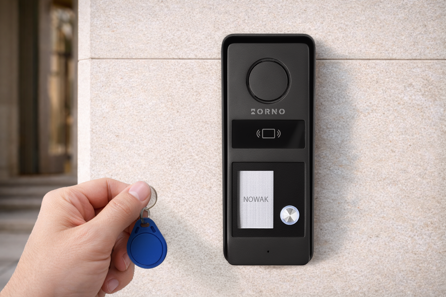 Otwieraj furtkę bez wychodzenia z domu z zestawem domofonowym ATIN.