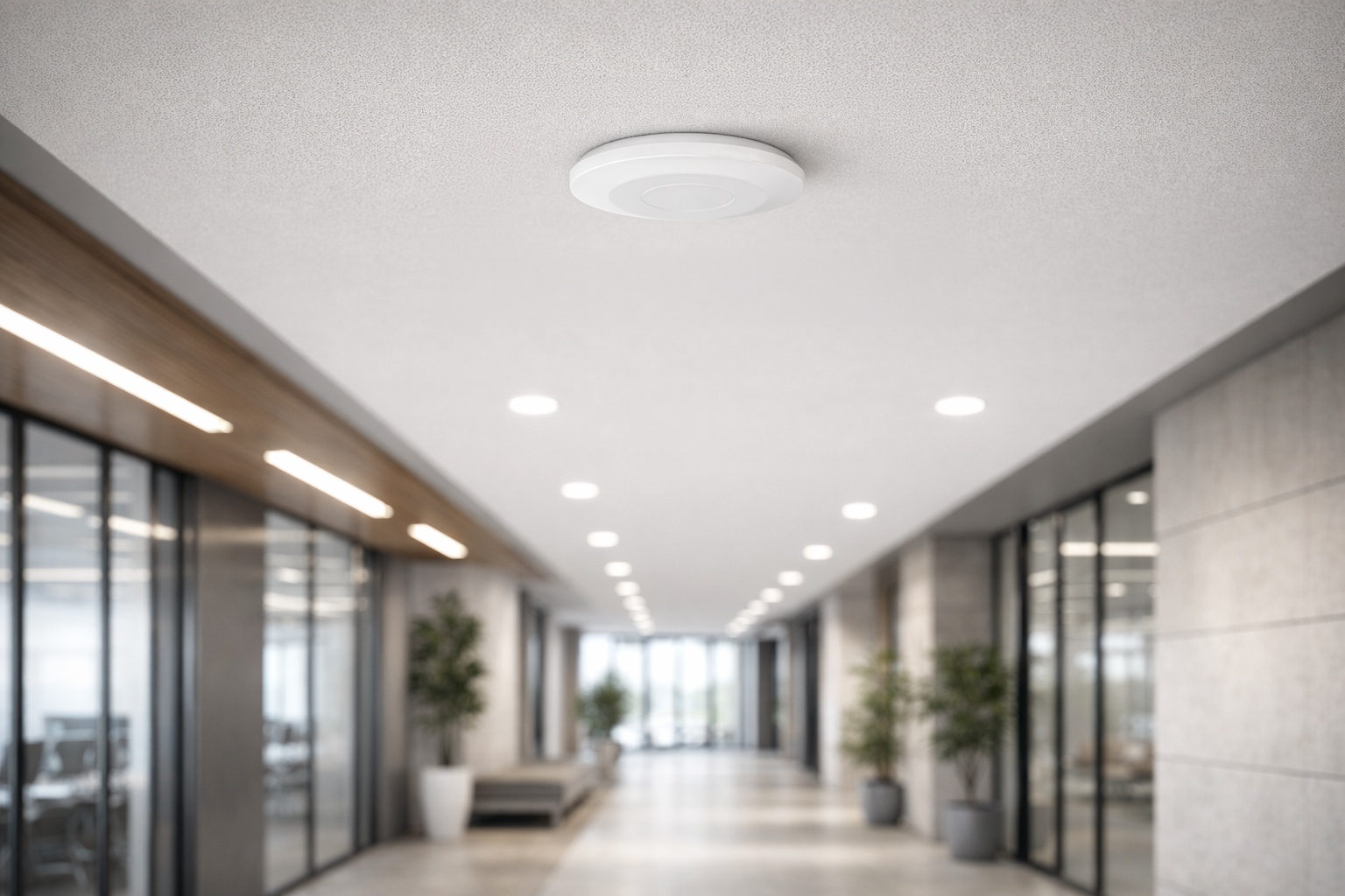 Zamontuj ultradźwiękowy czujnik ruchu i obecności, który wykrywa nawet najmniejsze ruchy.