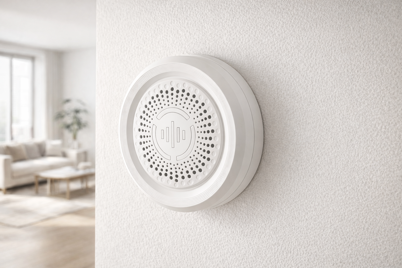 Zamontuj dzwonek w korytarzu i dopasuj brzmienie do charakteru domu, biura lub instytucji – wybierz jedną z 38 dostępnych melodii.